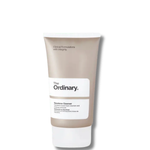 The Ordinary Squalane Cleanser 50mL - Balm-to-Oil Makeup Remover & Gentle Face Cleanser
